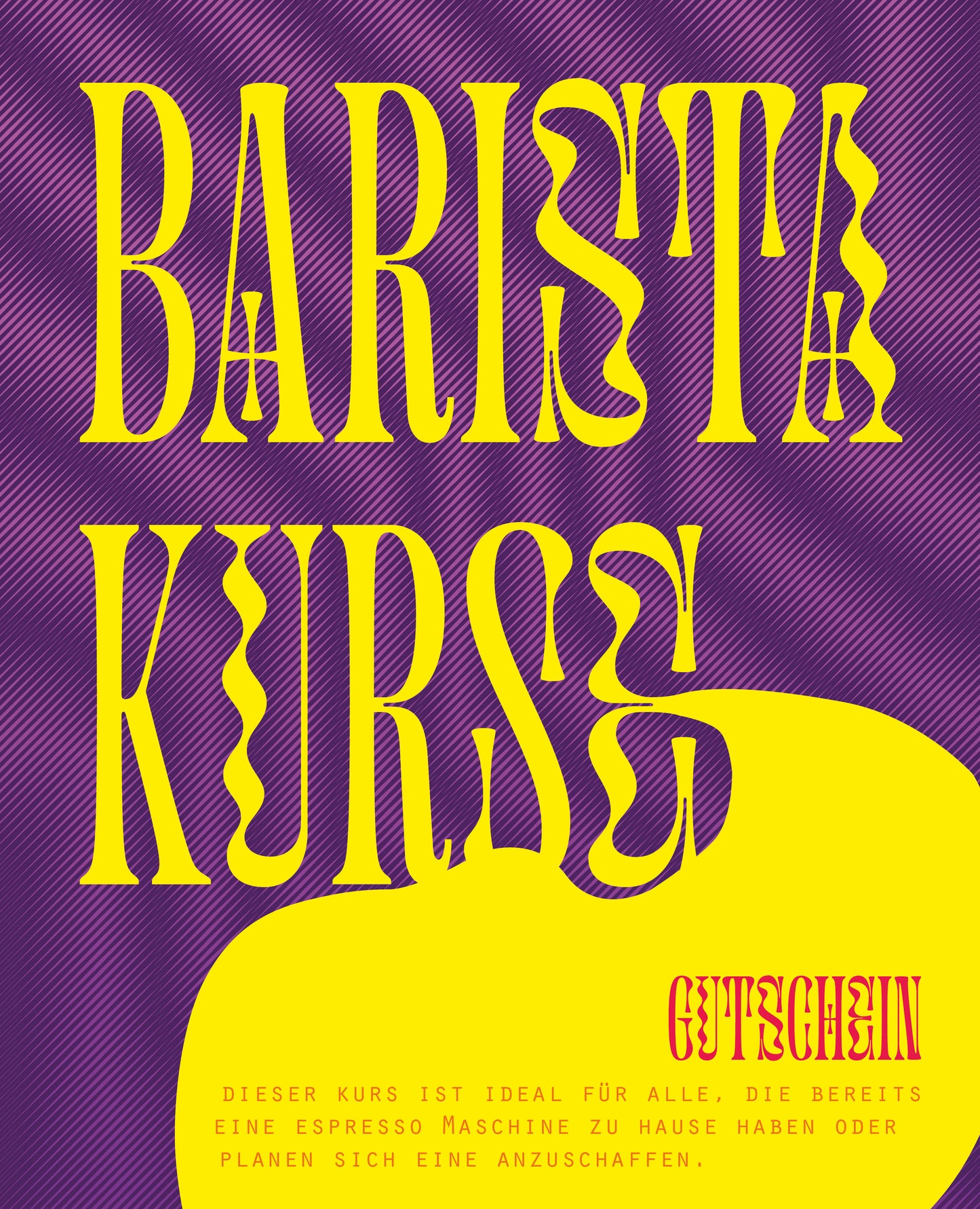 BARISTAKURS Gutschein